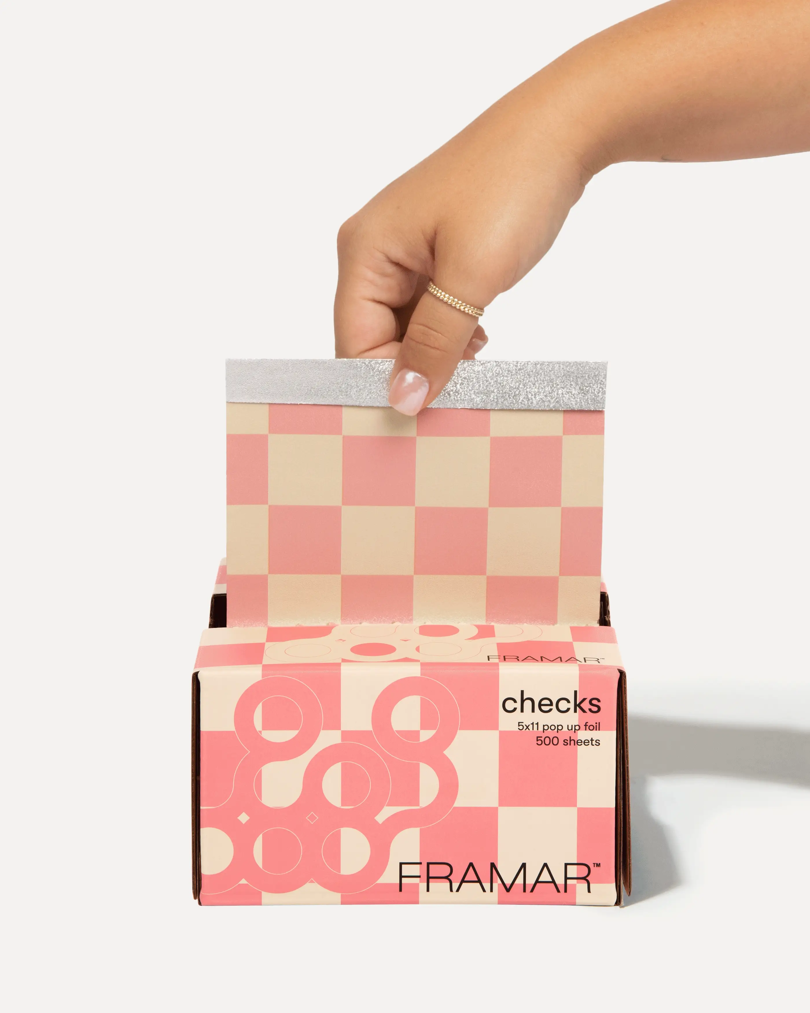 Beige & Pink Checks - Pop Up - Image 2