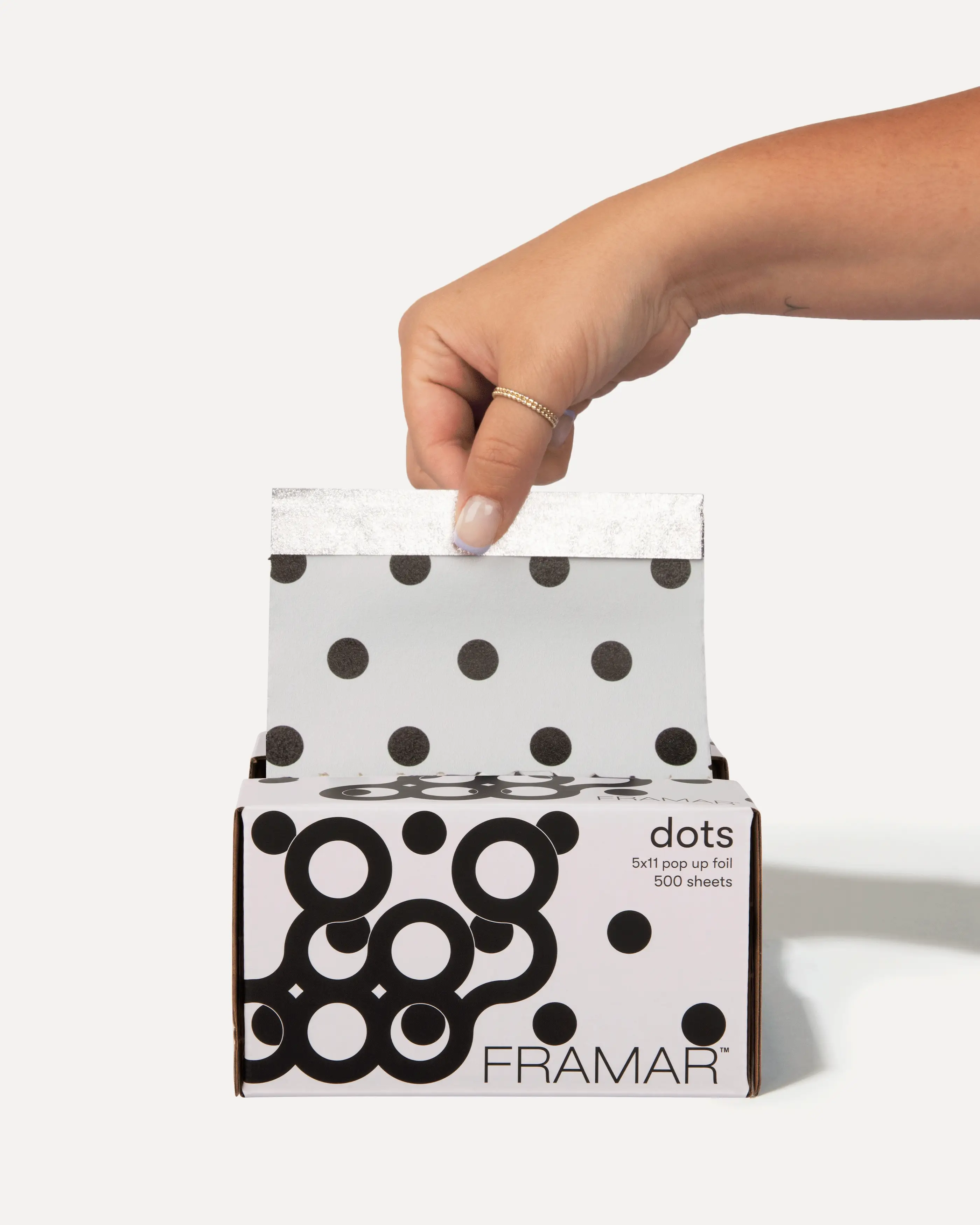 5x11 Pop Up - Black & White Dots - Image 2